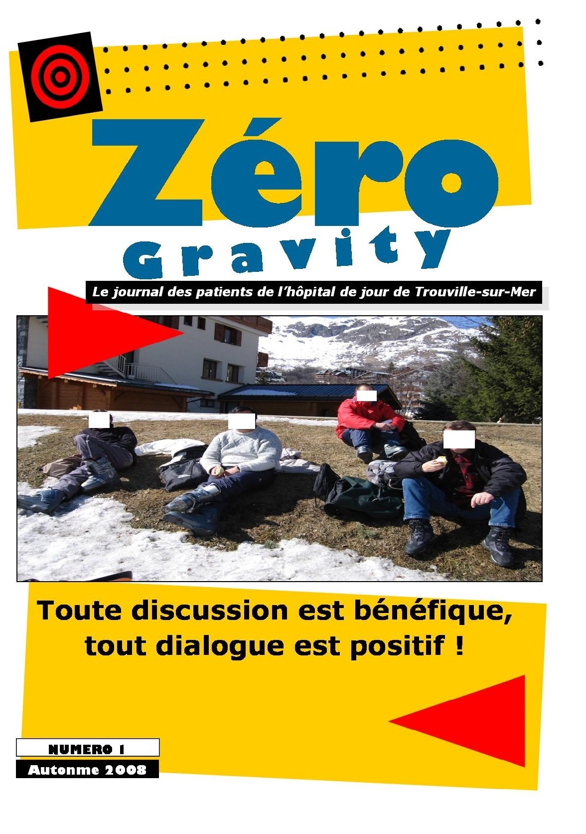 Zéro Gravity, le journal des patients de l'hôpital de jour de Trouville sur Mer