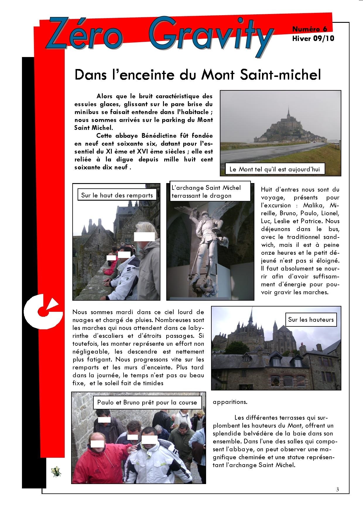 Zéro Gravity, le journal des patients de l'hôpital de jour de Trouville sur Mer