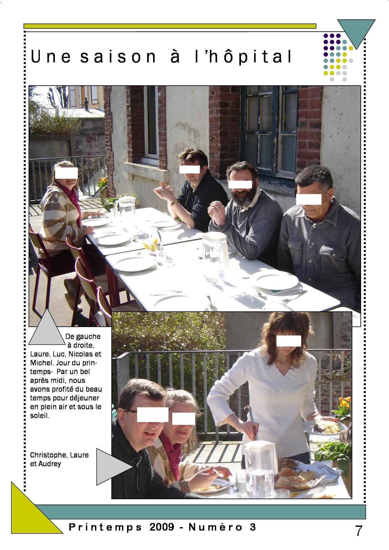 Zéro Gravity, le journal des patients de l'hôpital de jour de Trouville sur Mer