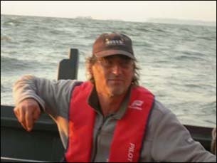 Philippe Kania, � la barre de la lune en 2007